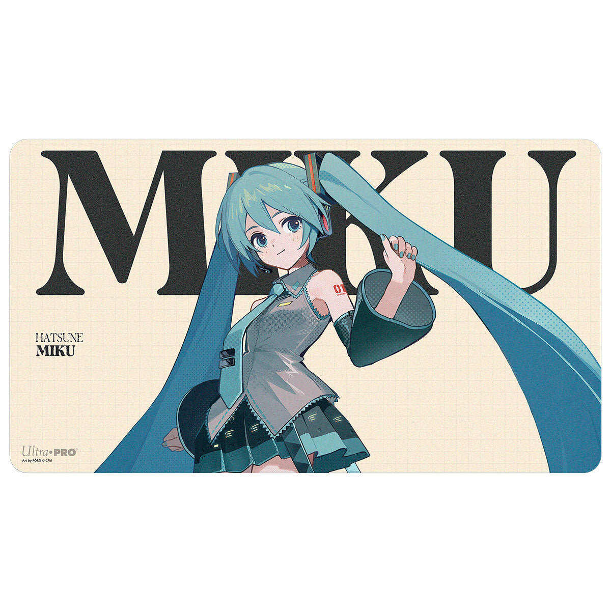 Hatsune Miku Retro Soundscapes - Hatsune Miku Playmat
