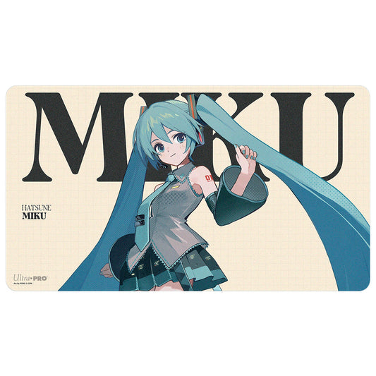 Hatsune Miku Retro Soundscapes - Hatsune Miku Playmat
