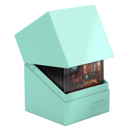 Ultimate Guard: Boulder 100+ Solid Mint Green Deck Box
