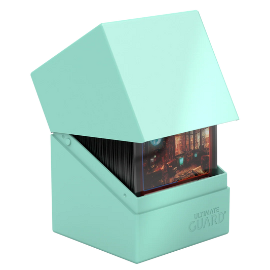 Ultimate Guard: Boulder 100+ Solid Mint Green Deck Box
