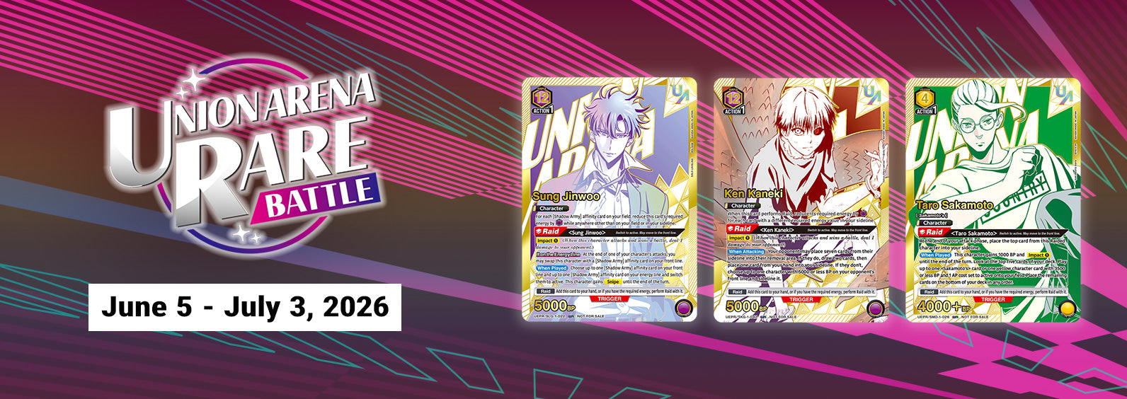 Union Arena Solo Leveling Rare Battle 7/5 ($10)