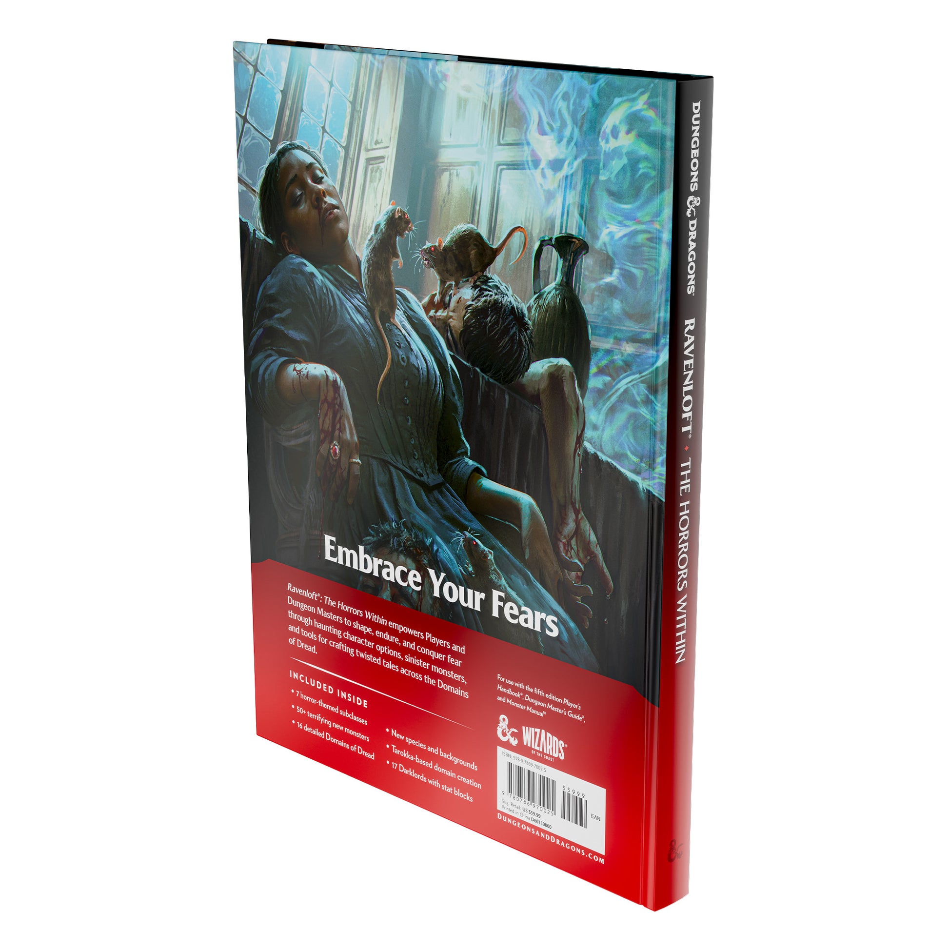 Ravenloft: The Horros Within back side