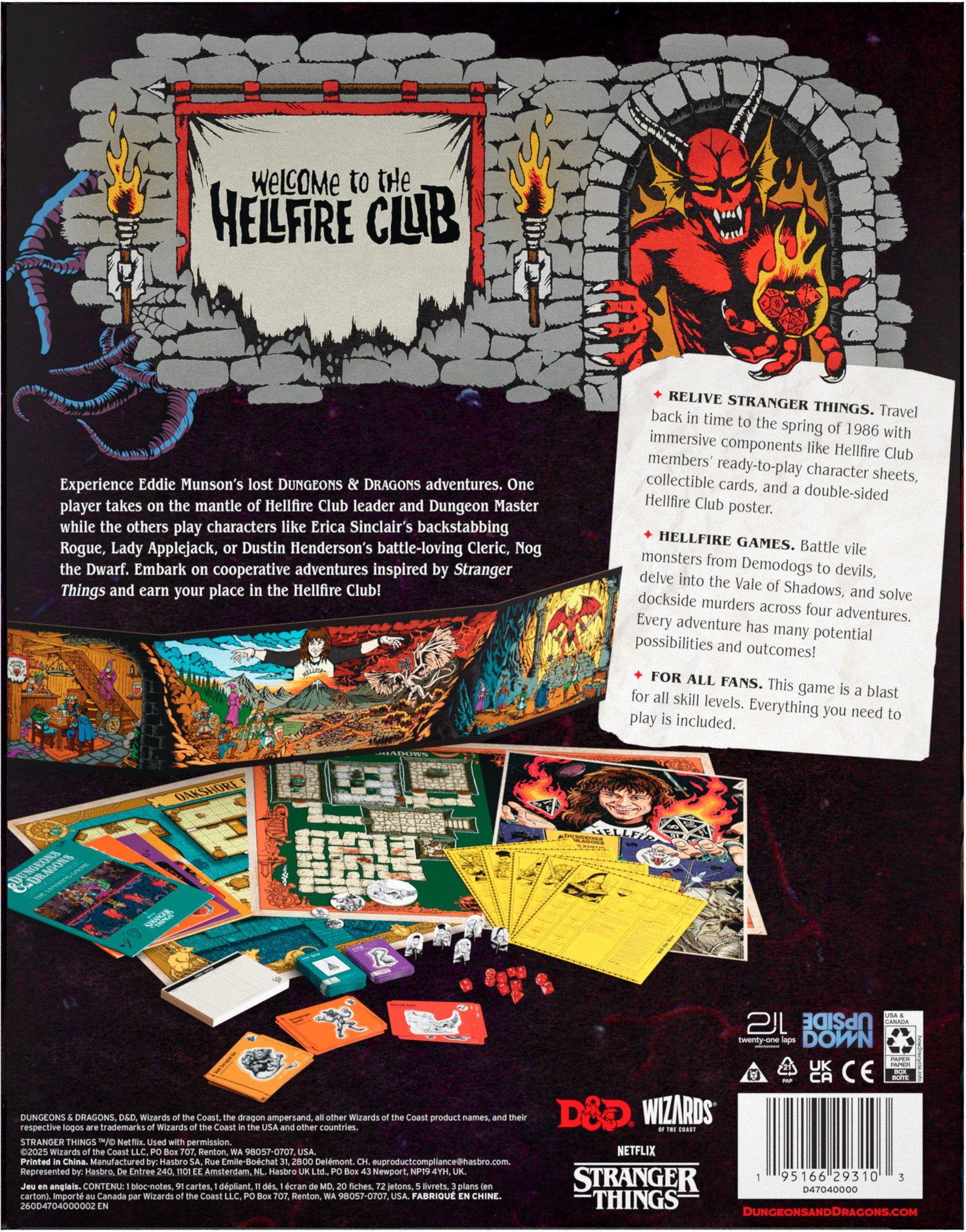 Dungeons & Dragons: Stranger Things - Welcome to the Hellfire Club
