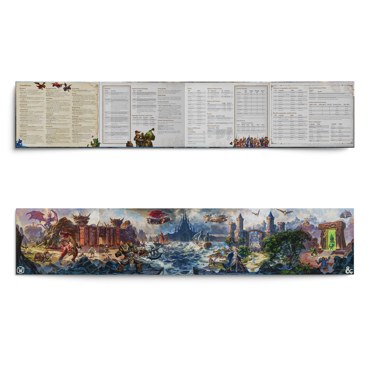 Dungeons & Dragons: World of Warcraft Dungeon Master's Screen
