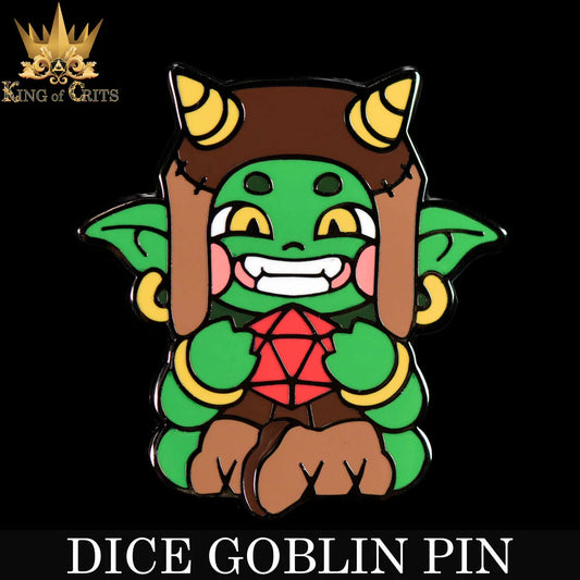 Dice Goblin Pin