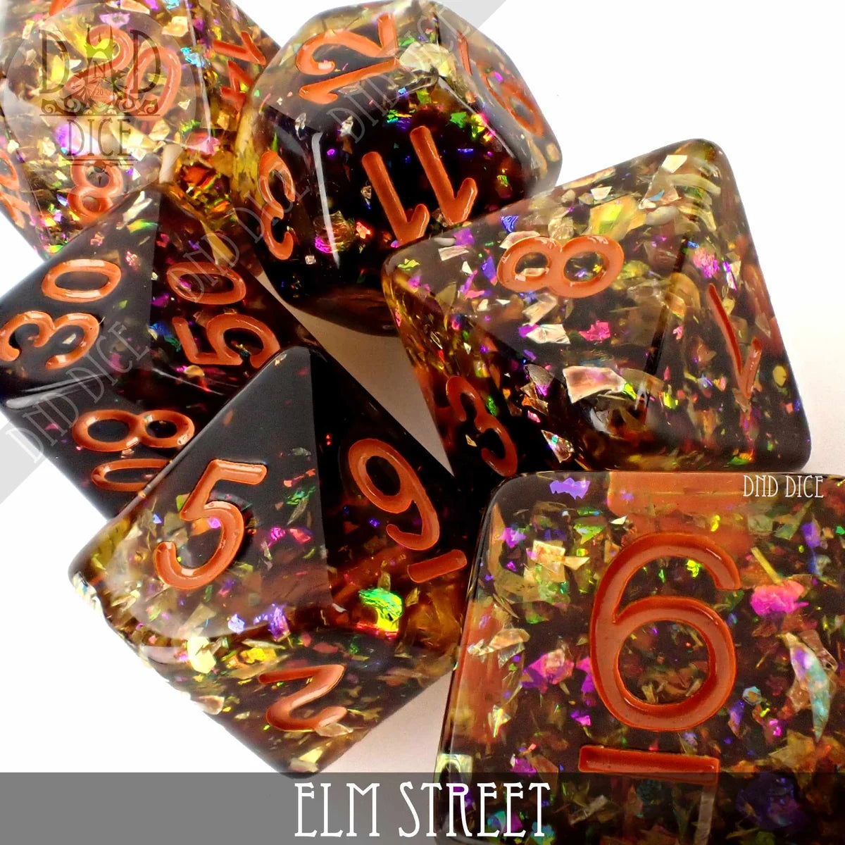 elm street dice set