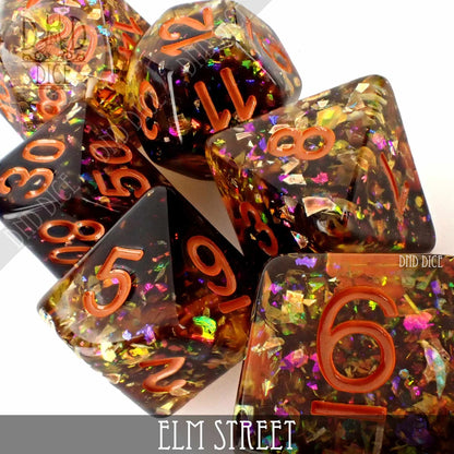 elm street dice set