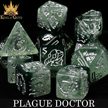 Plague Doctor Dice Set