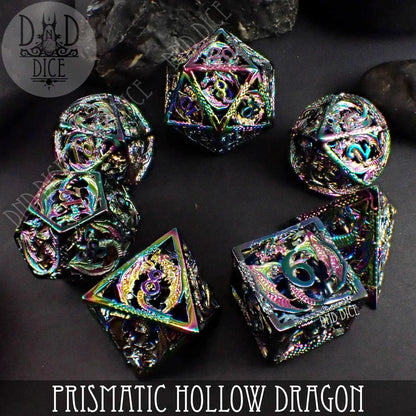 prismatic hollow dragon dice set