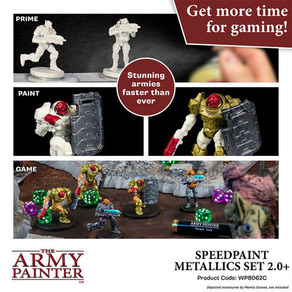 The Army Painter - Speedpaint Metallics Set