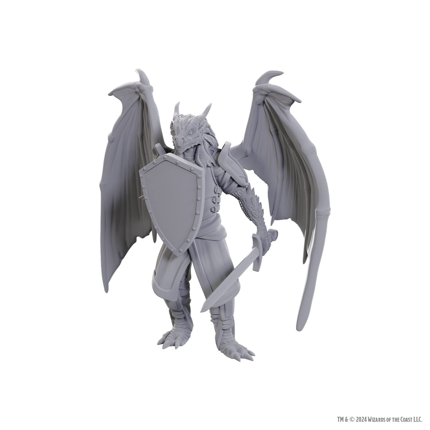 D&D Nolzur's Marvelous Miniatures: Dragonborn of Bahamut
