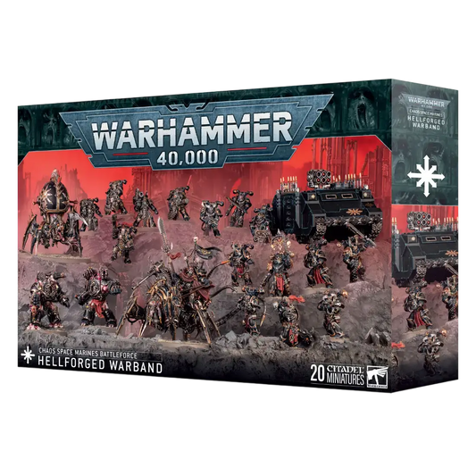 Chaos Space Marines Battleforce: Hellforged Warband New in Box