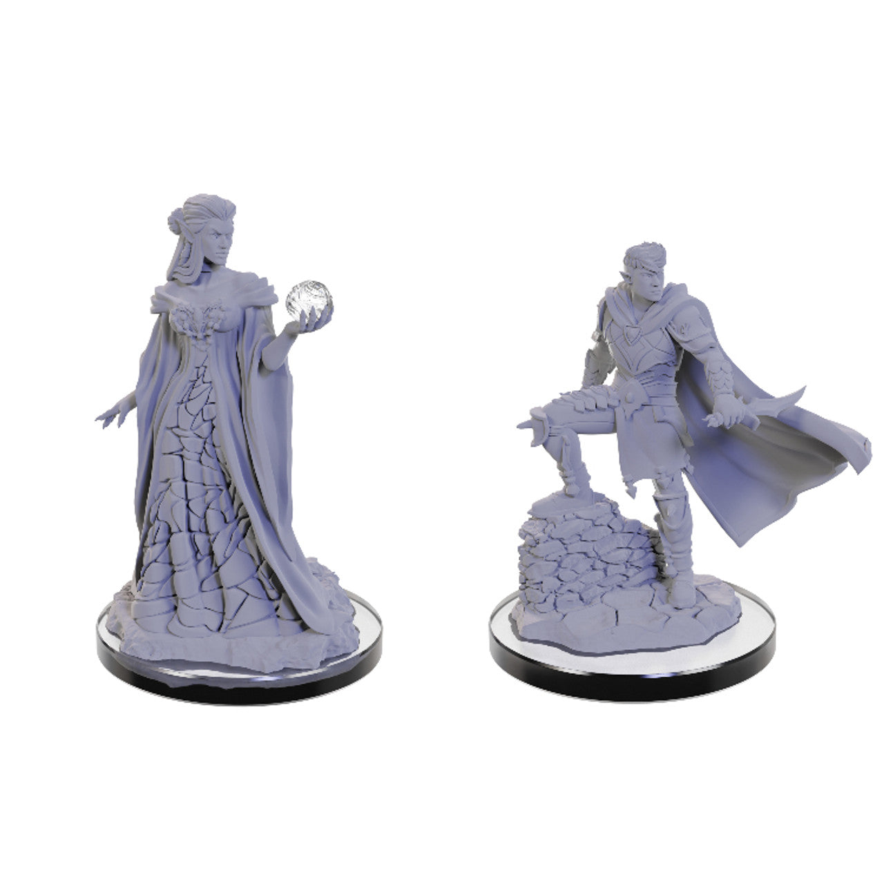 Critical Role Minis: Xhorhasian Mage & Xhorhasian Prowler - Unpainted - Wave 4