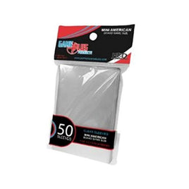 Mini American Board Game Size Clear Card Sleeves (50ct) (41x63mm)
