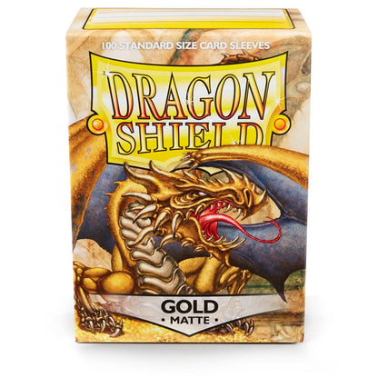 Dragon Shield: Bustine Standard 100pz - Oro (Opaco)