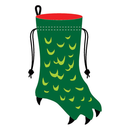 Monstrous Stocking: Troll Foot
