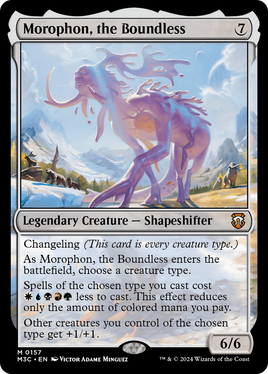 Morophon, the Boundless (Ripple Foil) [Modern Horizons 3 Commander]