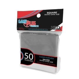 Square Board Game Size Clear Card Sleeves (50ct) (70x70mm)