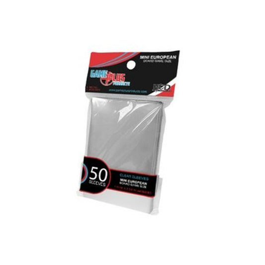 Mini European Board Game Size Clear Card Sleeves (50ct) (44x68mm)