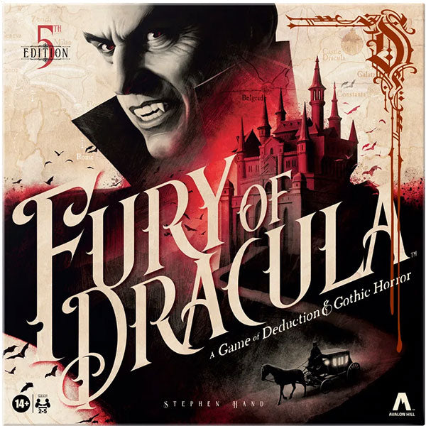 Fury of Dracula, 5th Edition - Board Game