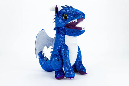 Borsetta portadadi di peluche Drago Blu