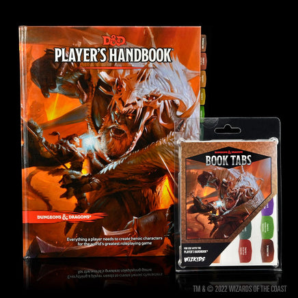 Dungeons & Dragons - 5e Player's Handbook Book Tabs