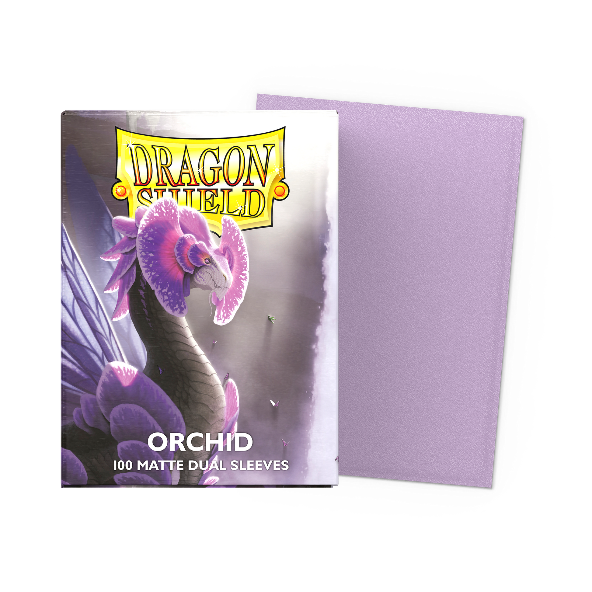 Dragon Shield: Standard 100ct Sleeves - Orchid (Dual Matte)
