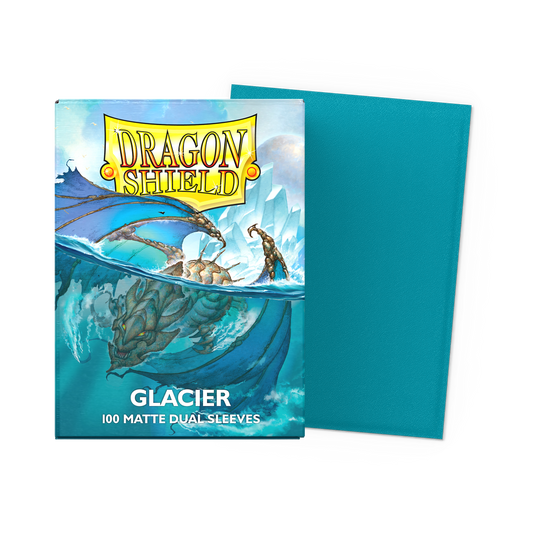 Dragon Shield: Standard 100ct Sleeves - Glacier (Dual Matte)
