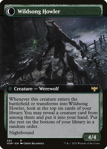 Howlpack Piper (Extended Art) (Back)