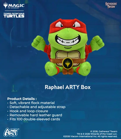ARTY Deck Box - Raphael - Teenage Mutant Ninja Turtles TMNT
