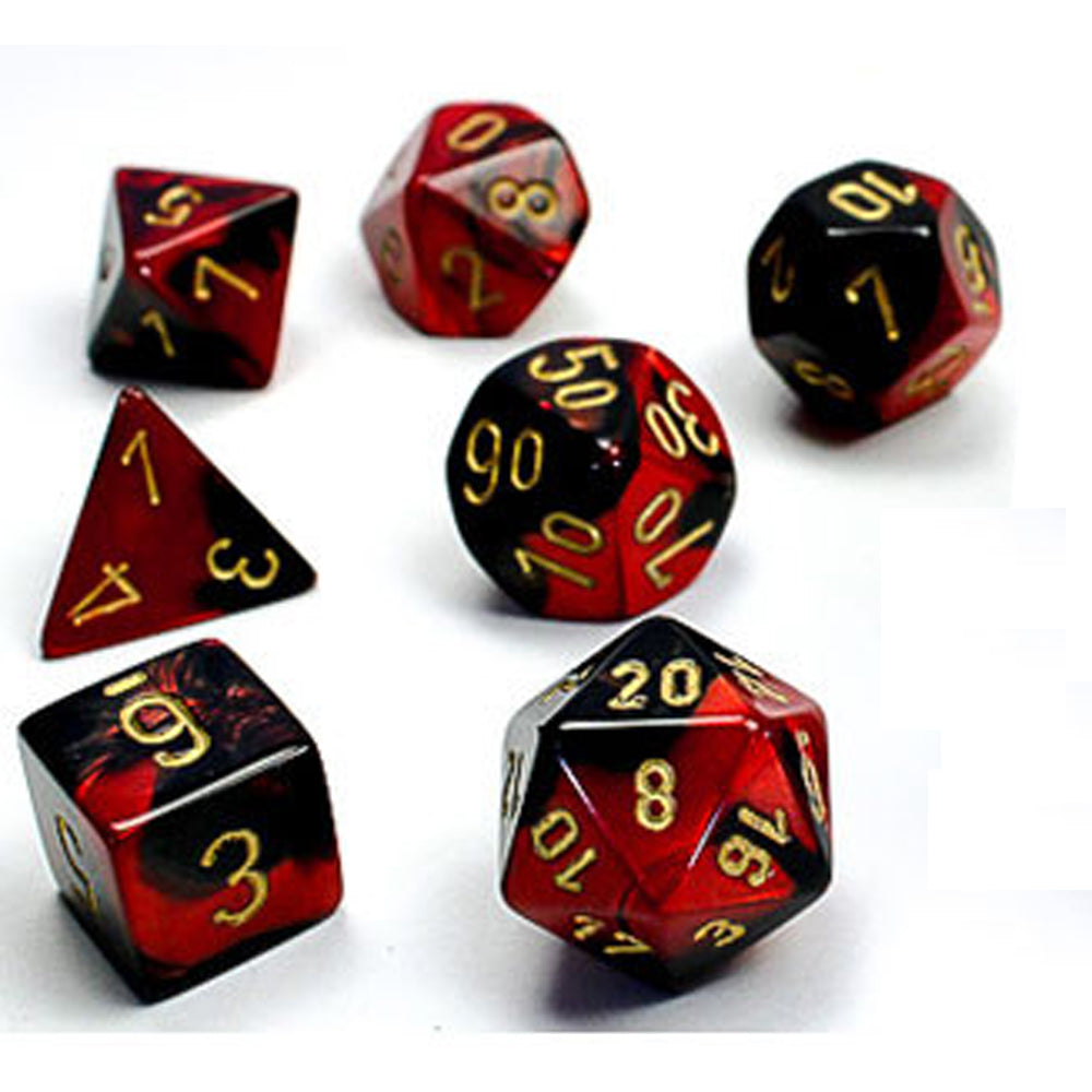 Chessex: Mini Polyhedral Dice set - Gemini