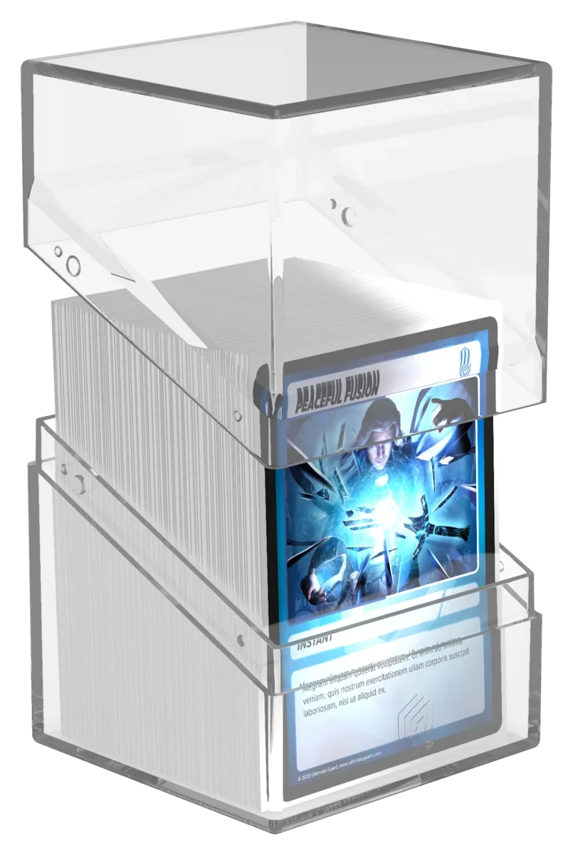 Ultimate Guard Boulder 100+ Clear- Deck Case Box