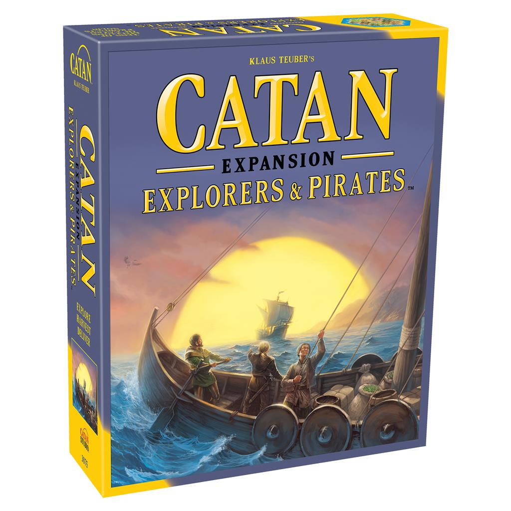 Catan - Explorers & Pirates Exapnsion - Board Game