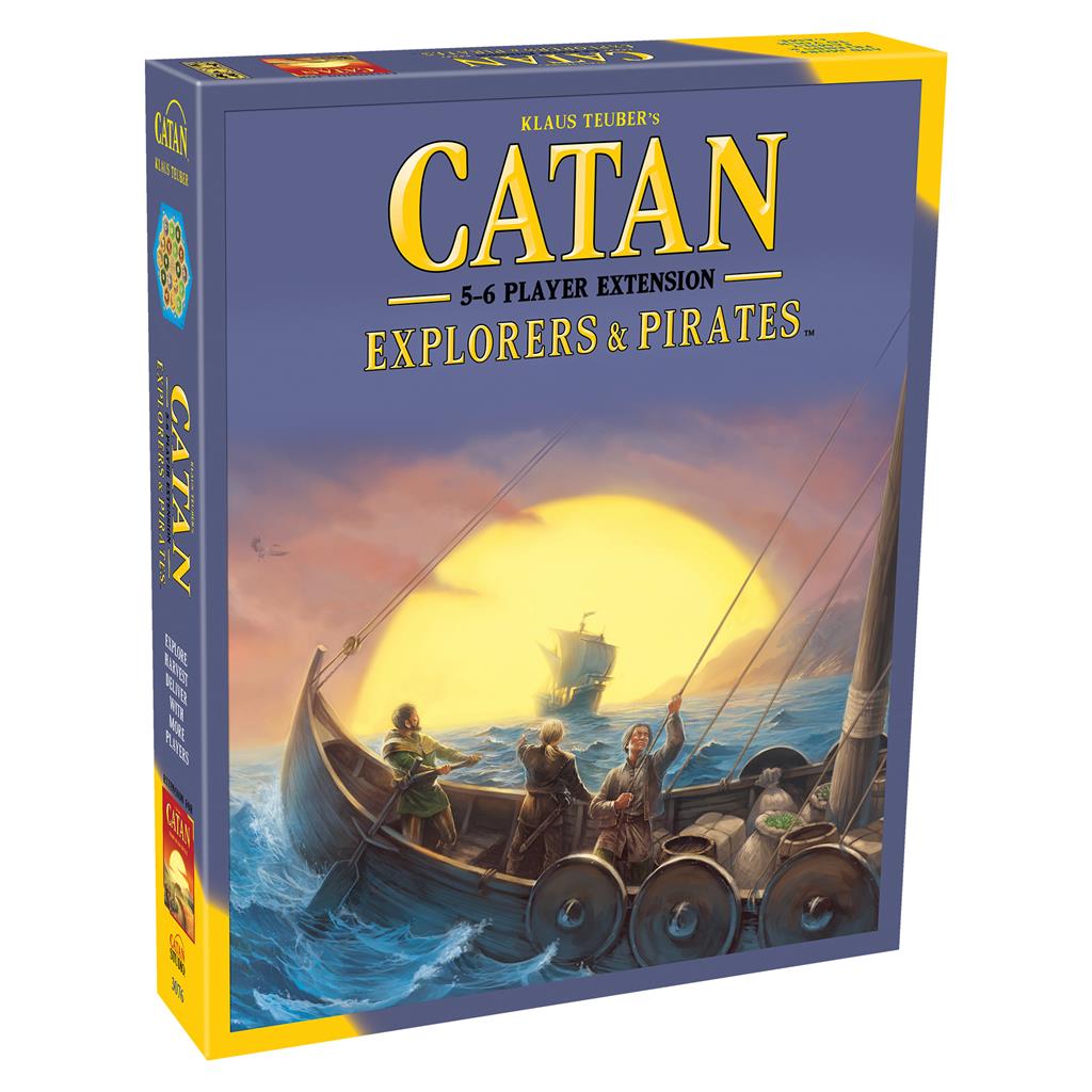 Catan - Explorers & Pirates 5-6 Player Expansion - Board Game
