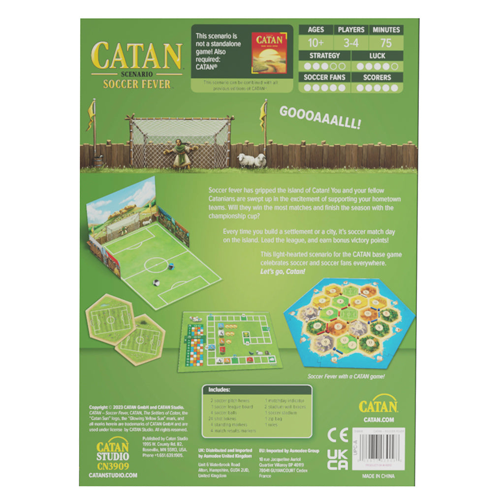 Catan – Soccer Fever Scenario Pack - Board Game