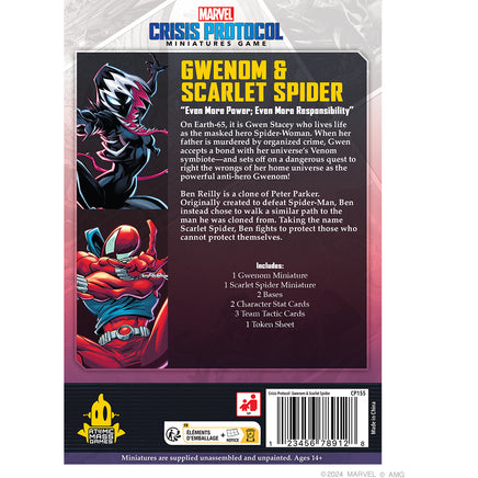 Marvel Crisis Protocol - Gwenmon & Scarlet Spider