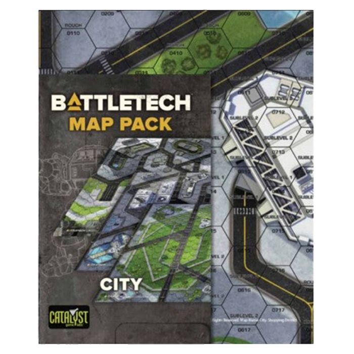 Battletech Map Pack - City

