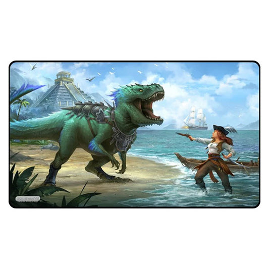 Playmat: Dinosaur vs Pirate
