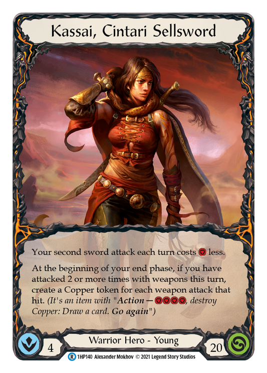 Kassai, Cintari Sellsword [1HP140] (History Pack 1)