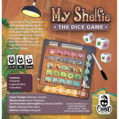 My Shelfie: The Dice Game
