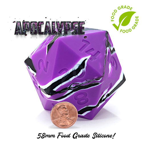 58mm 1 Silicone D20 Random EnCounter - Apocalypse Dice
