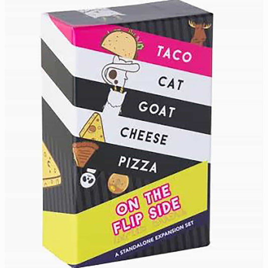 Taco Cat Goat Cheese Pizza: On Flip Side - Board Game
