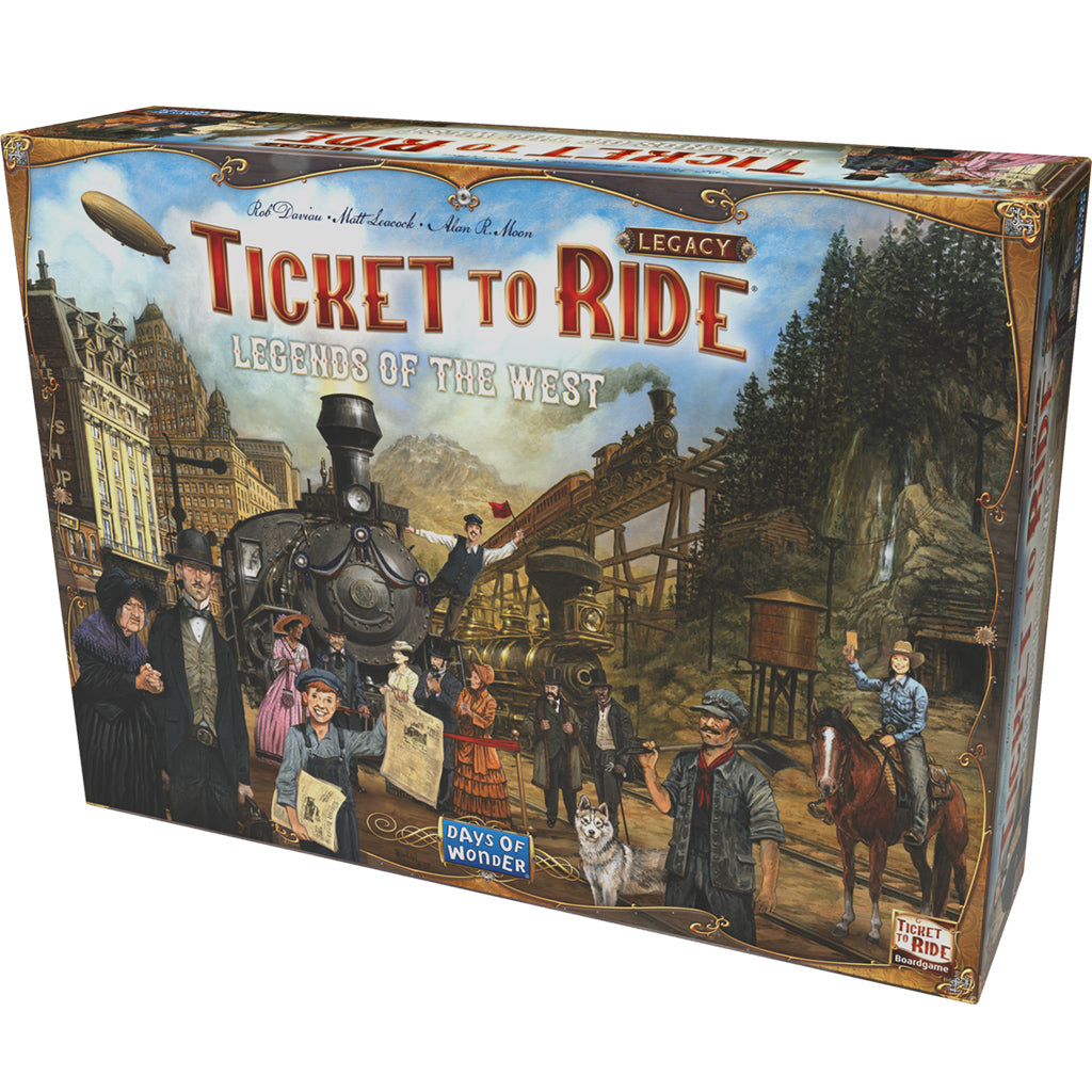 Ticket to Ride Legacy: Legends of the West - Board Game