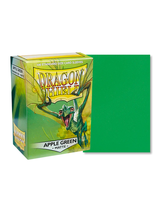 Dragon Shield: Standard 100ct Sleeves - Apple Green (Matte)
