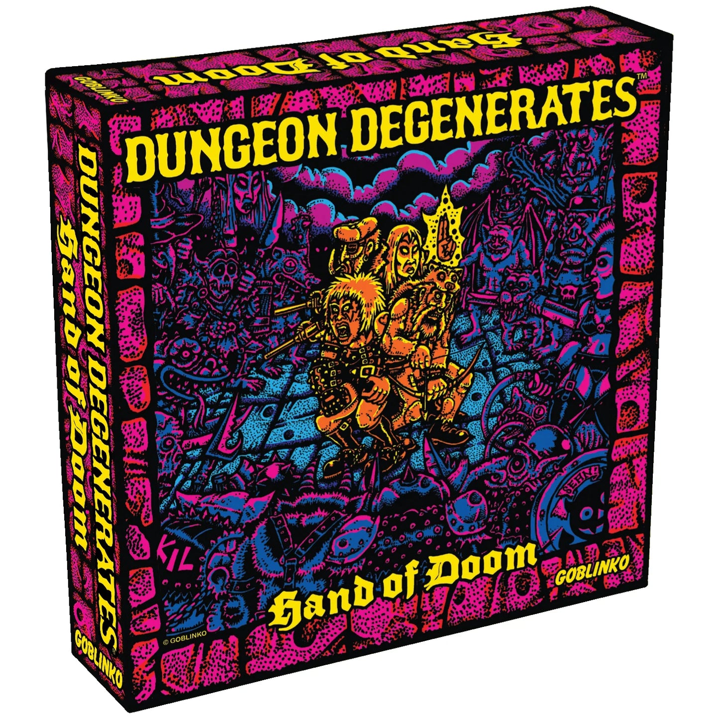 Dungeon Degenerates: Hand of Doom - Board Game