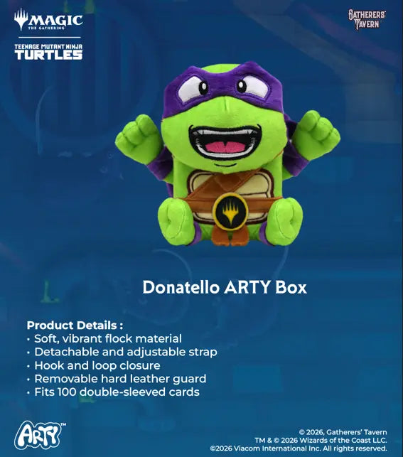 ARTY Deck Box - Donatello - Teenage Mutant Ninja Turtles TMNT
