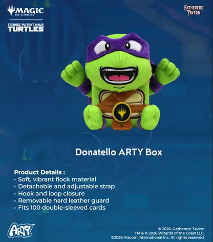 ARTY Deck Box - Donatello - Teenage Mutant Ninja Turtles TMNT
