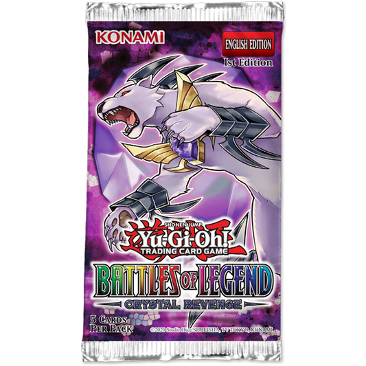 Battles of Legend: Crystal Revenge - Booster Pack (1st Edition)