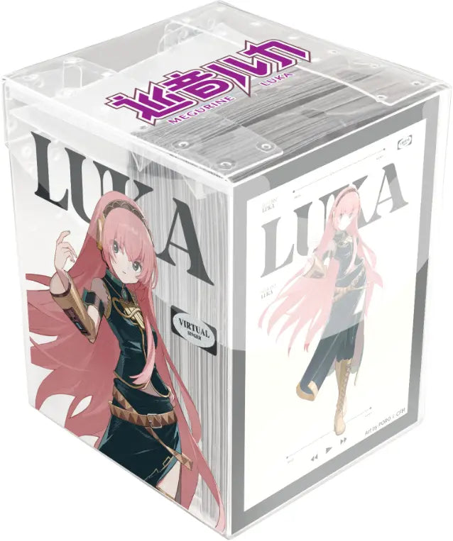 Ultra PRO Hatsune Miku Retro Soundscapes- Sleeves in Clear Box - Luka
