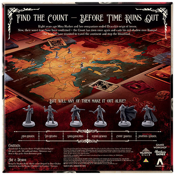 Fury of Dracula, 5th Edition - Board Game